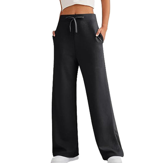 Ivyshape | High-Waisted Loose Sports Pants