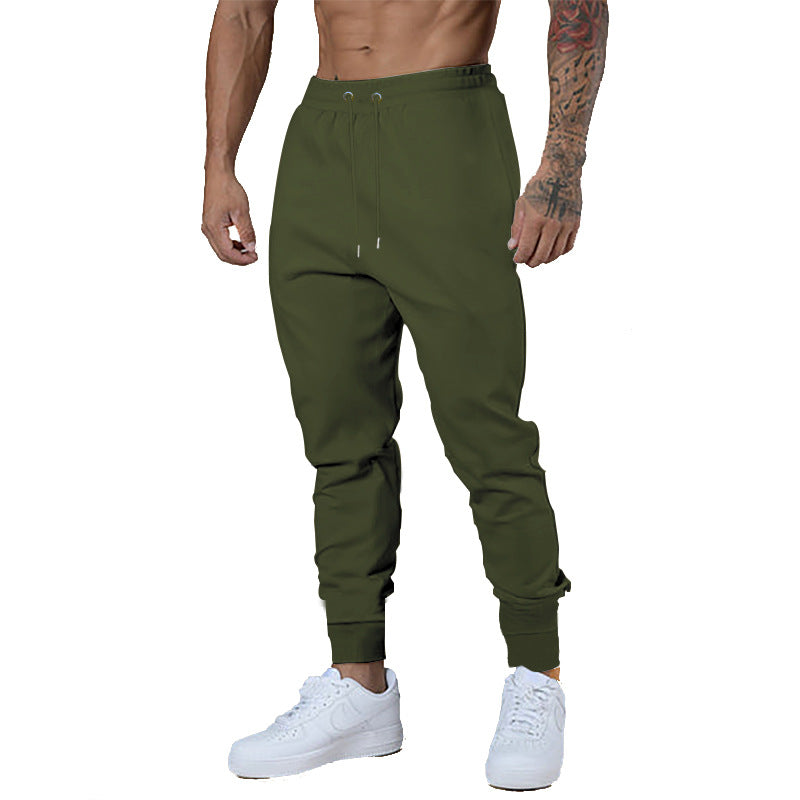 Men's comfortable sports pants with elastic waistband Ivyshape