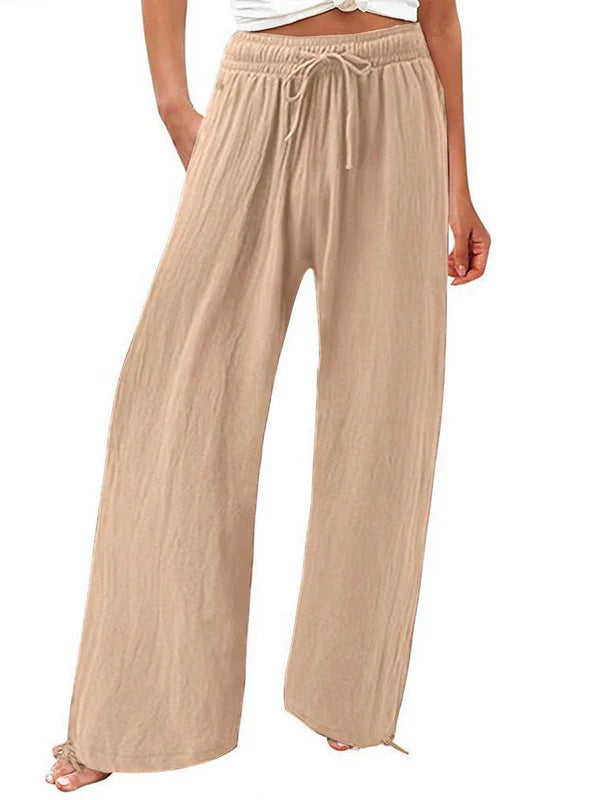 Women Light Loose Lounge Pants Ivyshape