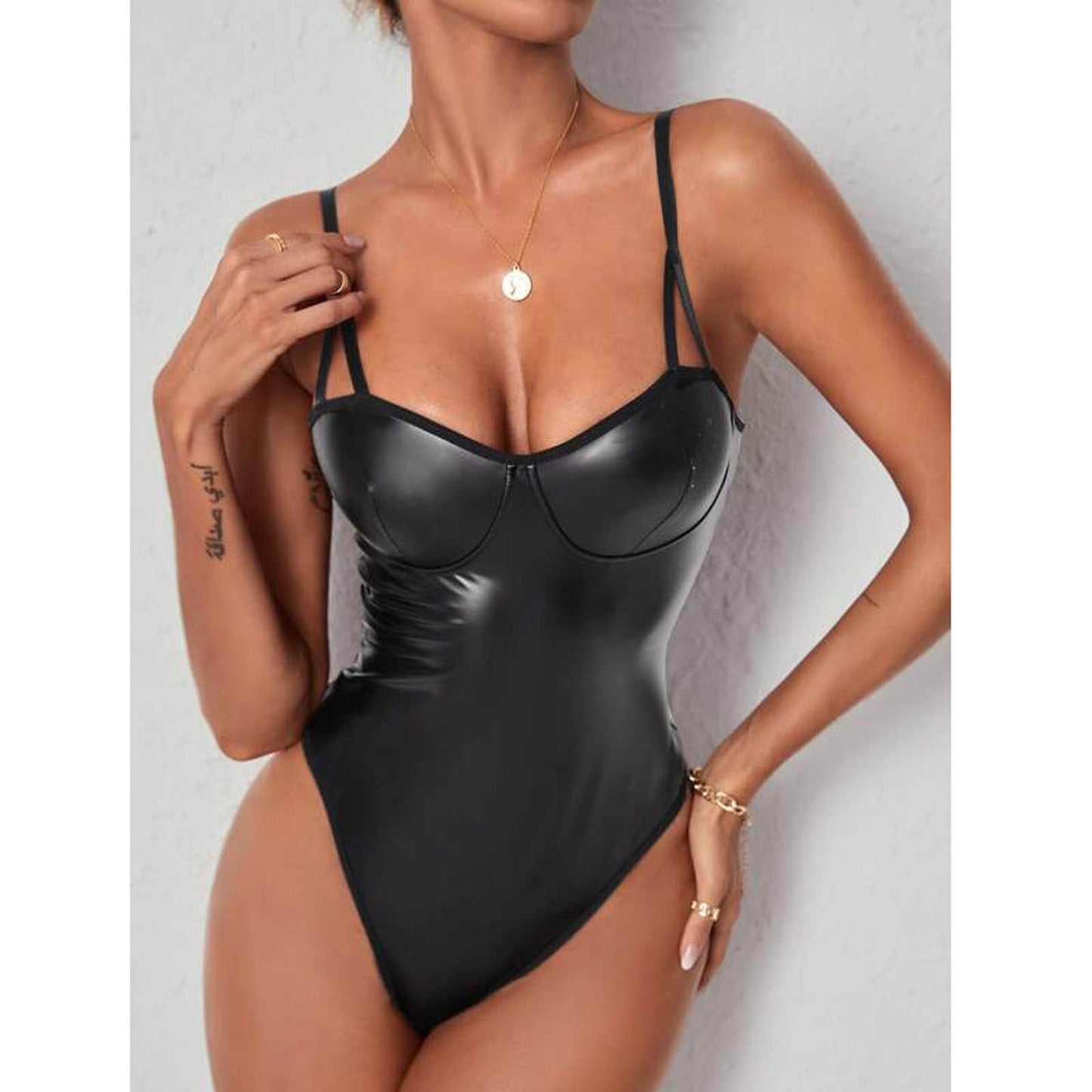 Women's High Performance Shiny Swimsuit Body Ivyshape