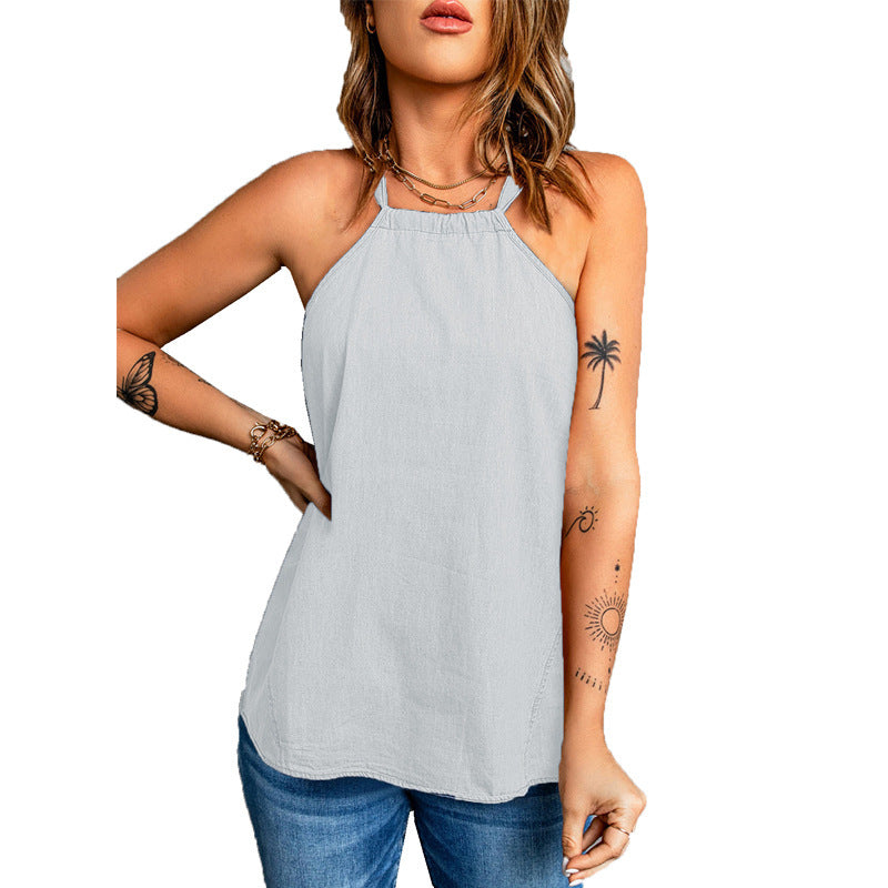 Women's fashionable tank top with a casual cut and high-quality materials Ivyshape