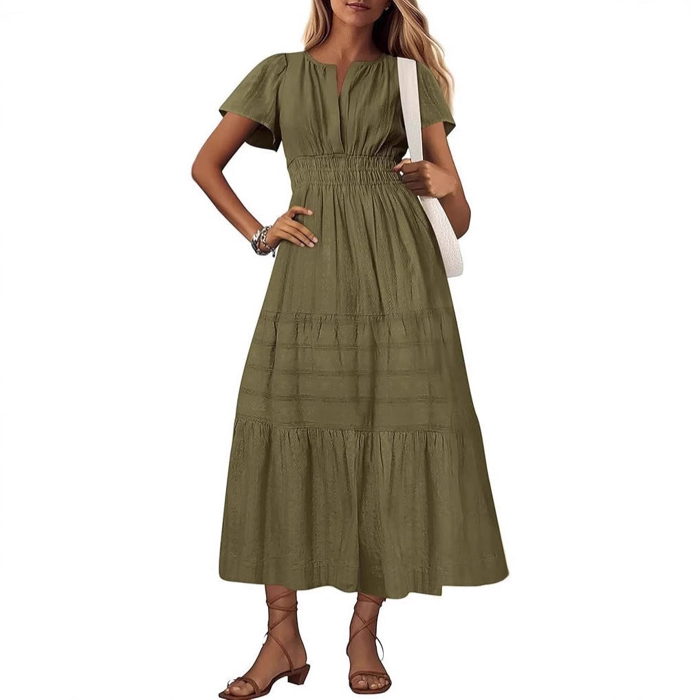 Women’s Maxi Dress in Casual Boho Style Ivyshape