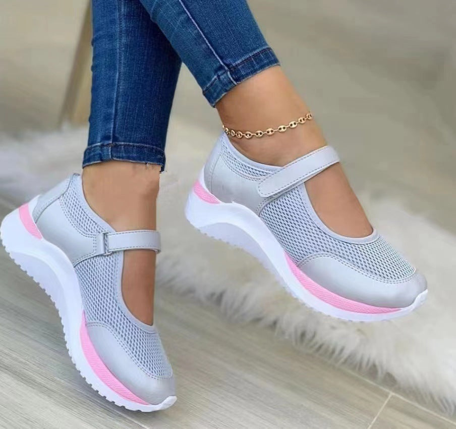 Women's Breathable Slip-On Sports Shoes with Comfortable Cushioning Technology Ivyshape
