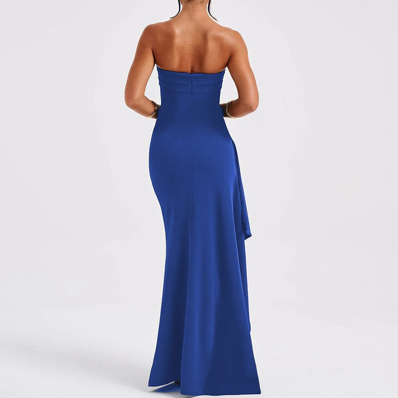 IvyShape | Sexy Backless High Slit Summer Long Dress