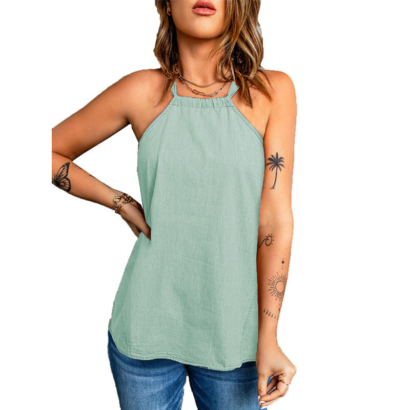 Women's fashionable tank top with a casual cut and high-quality materials Ivyshape