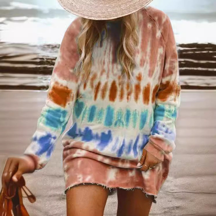 Women's Oversized Tunic-Wool Dress Ivyshape