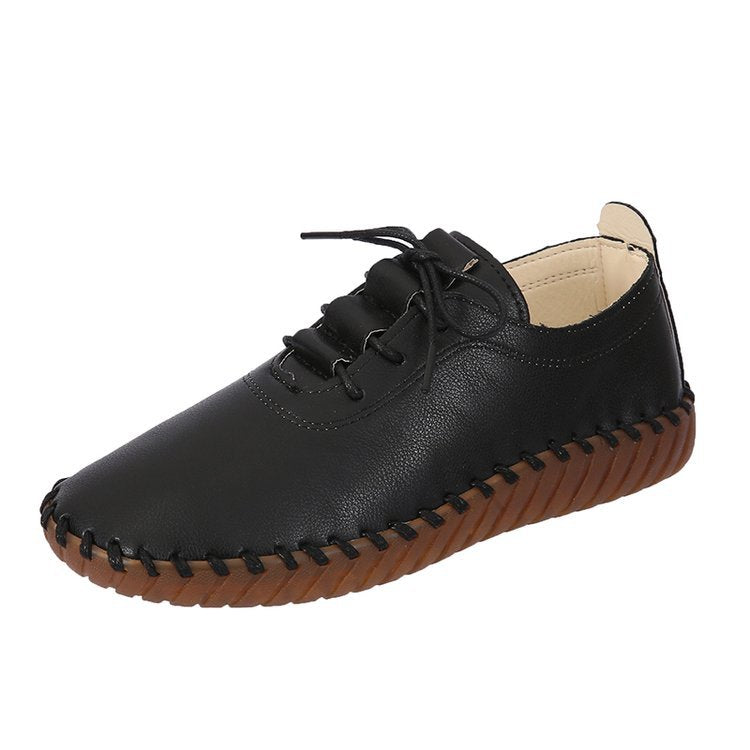 Women's Comfortable Lace-Up Shoes with Handcrafted Details Ivyshape