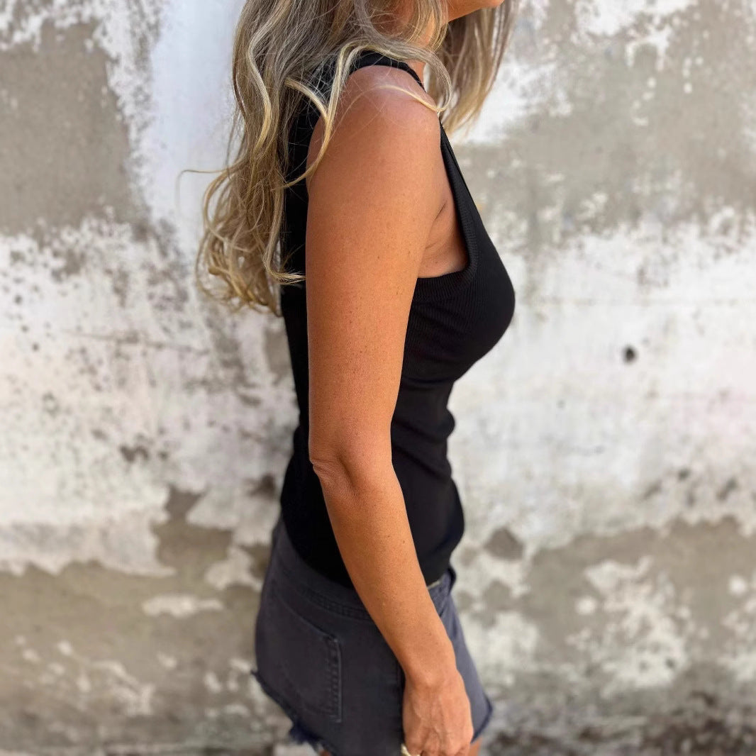 Women's Ribbed Tank Top Ivyshape