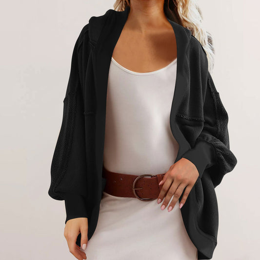 Ivyshape | Casual Compound Open Front Coat