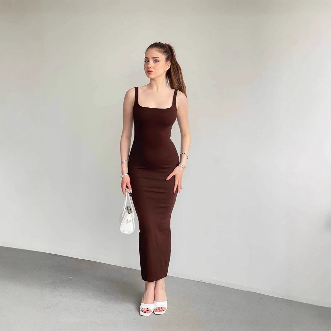 Women Figure-hugging Maxi Dress Ivyshape