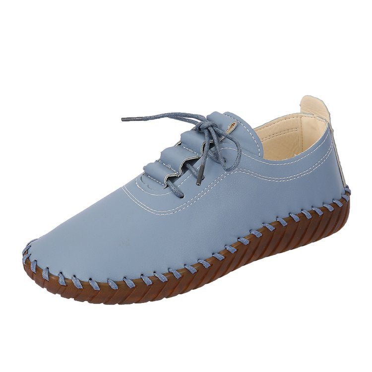 Women's Comfortable Lace-Up Shoes with Handcrafted Details Ivyshape