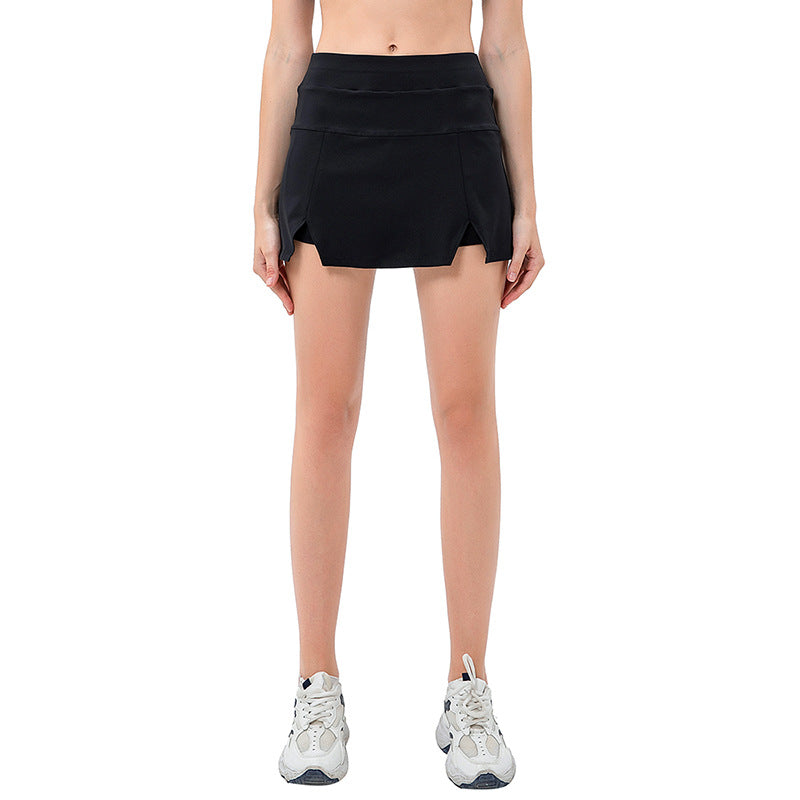 Women's Sporty Tennis Skirt with Side Slit Ivyshape