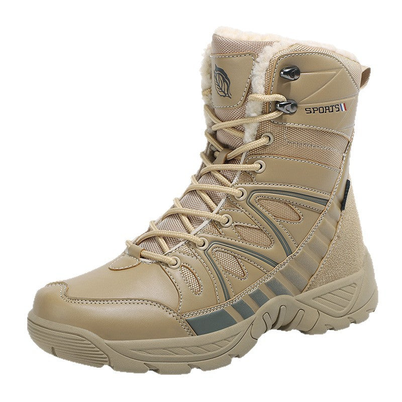 Women's Waterproof Winter Trekking Boots with Insulating Lining and Non-Slip Sole Ivyshape