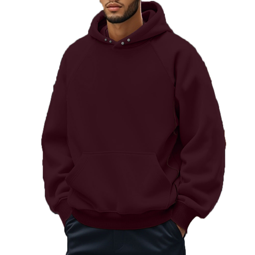 Men's hoodie with a comfortable fit and practical pockets Ivyshape