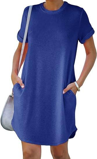 Women's Casual Dress with Practical Pockets Ivyshape