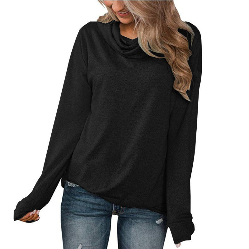 Ladies Casual Turtleneck Sweater with Soft Material Ivyshape