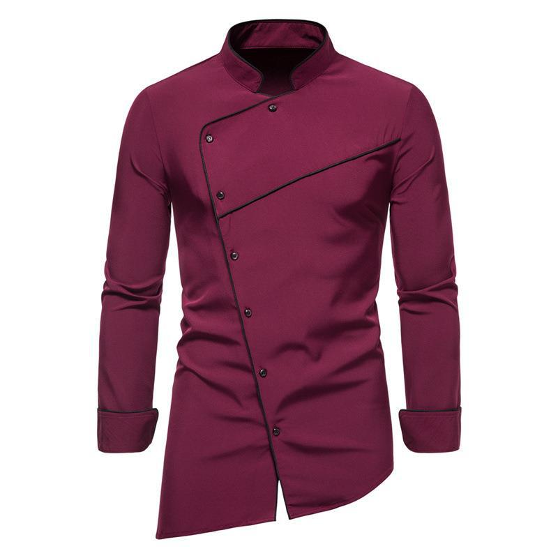 Men's chef jacket with elegant contrasts and high-quality workmanship Ivyshape