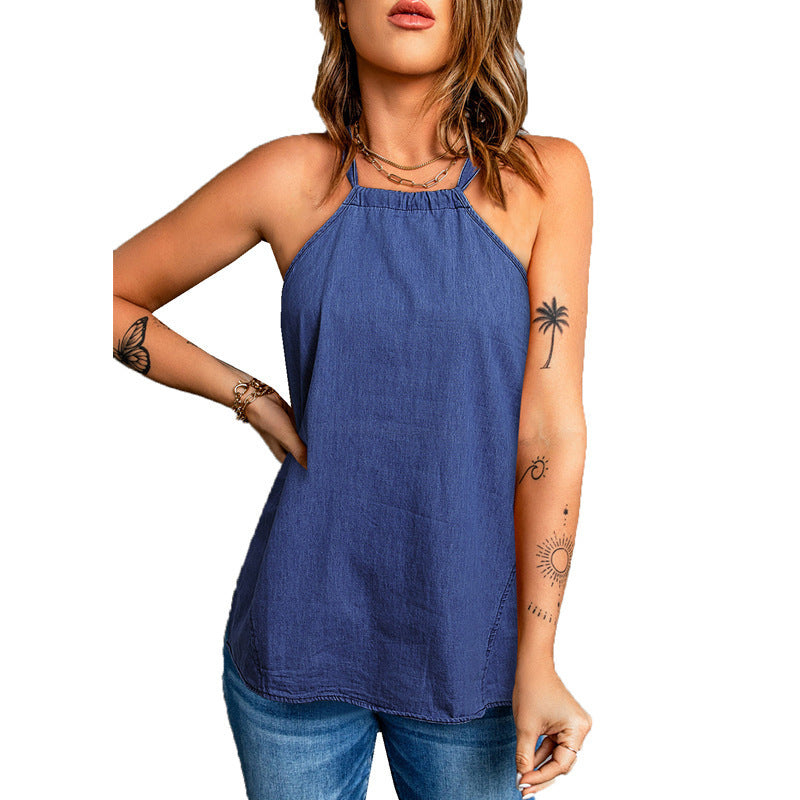 Women's fashionable tank top with a casual cut and high-quality materials Ivyshape