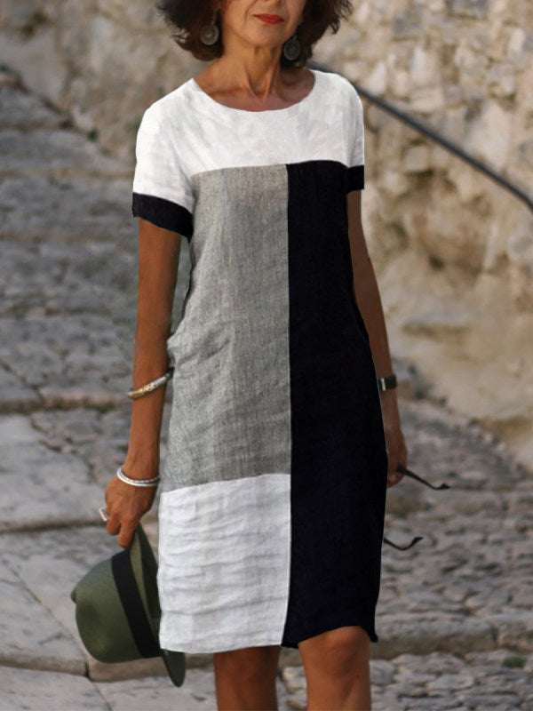 Women Artistic Graphic Midi Dress Ivyshape