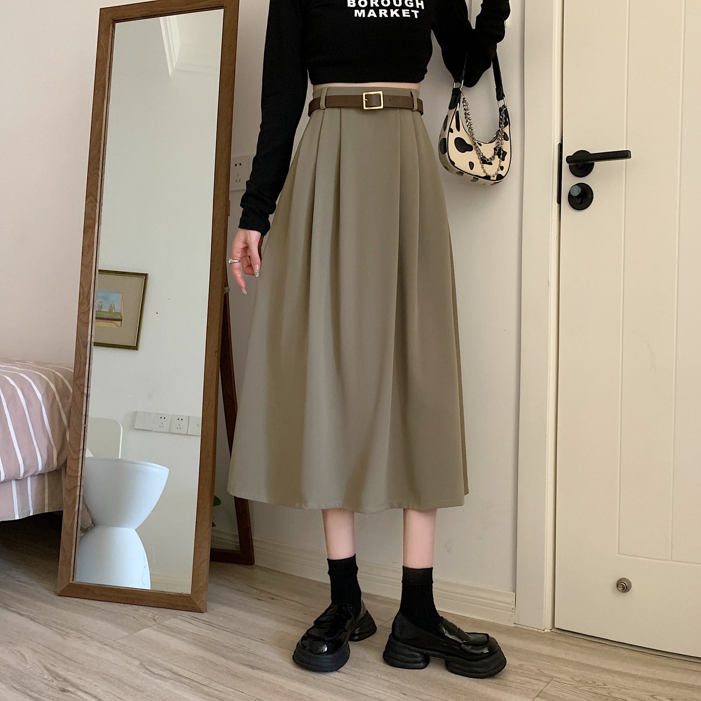 Ladies Midi Dress Ivyshape