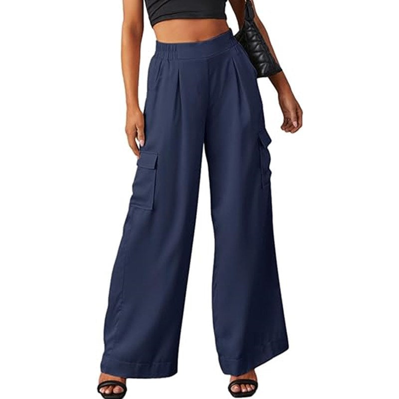 Women's wide Cargo pants in urban style Ivyshape