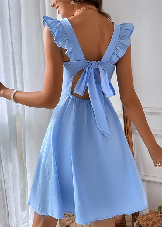 Ivyshape | Bliss Flutter Sleeve Mini Dress