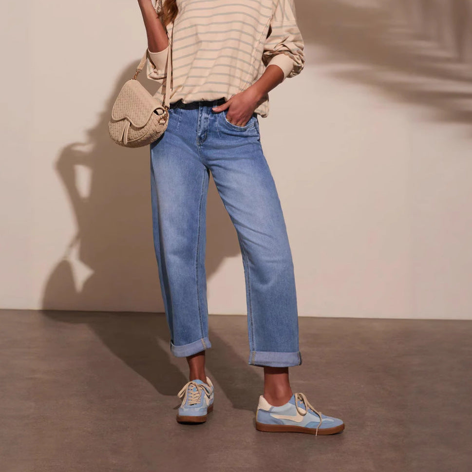 Women's Boyfriend Jeans Ivyshape