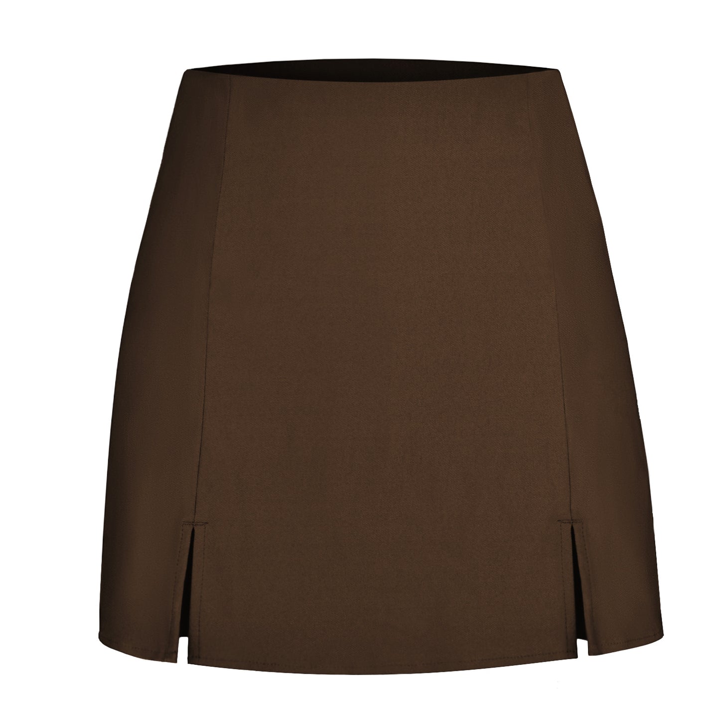 Ladies Designer Mini Skirt with Side Slits Ivyshape