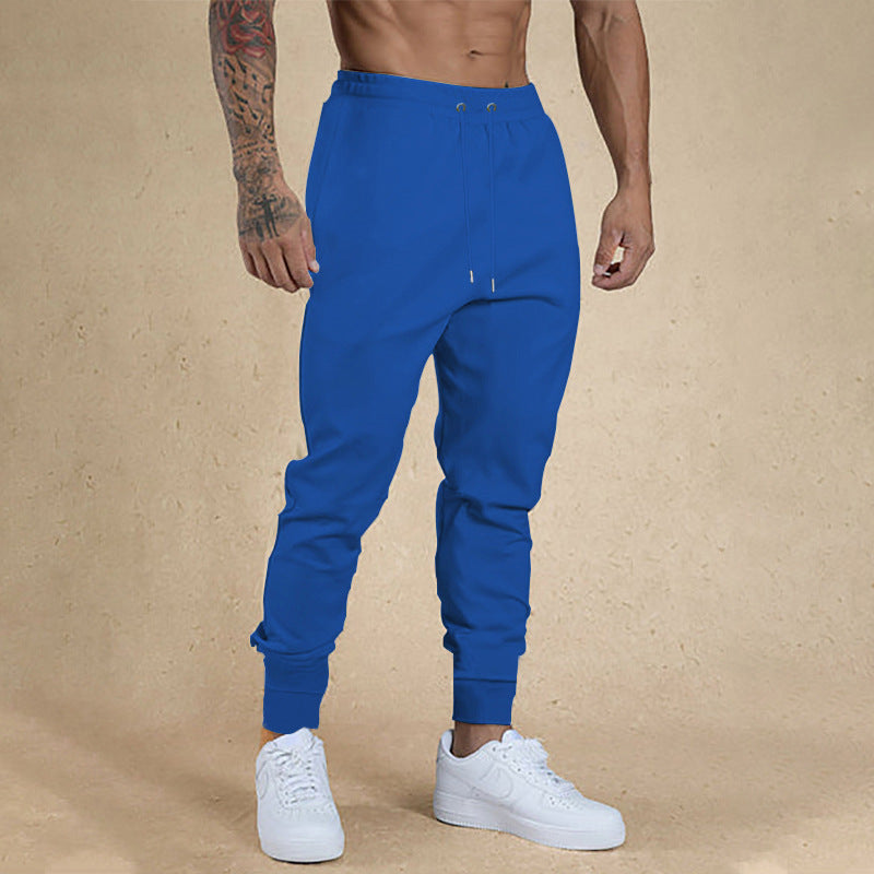Men's comfortable sports pants with elastic waistband Ivyshape