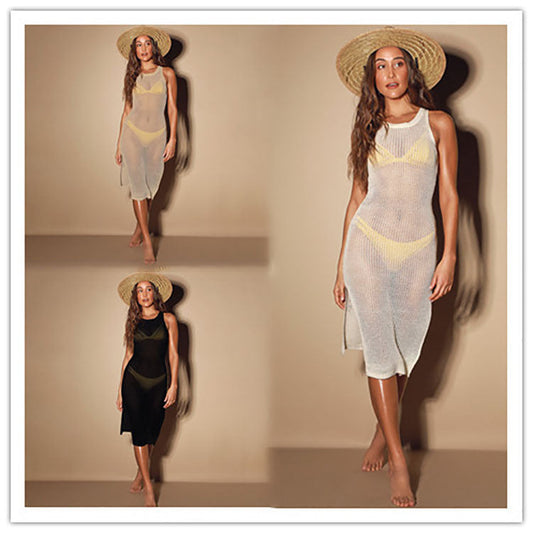 Women's Net Beach Dress Ivyshape