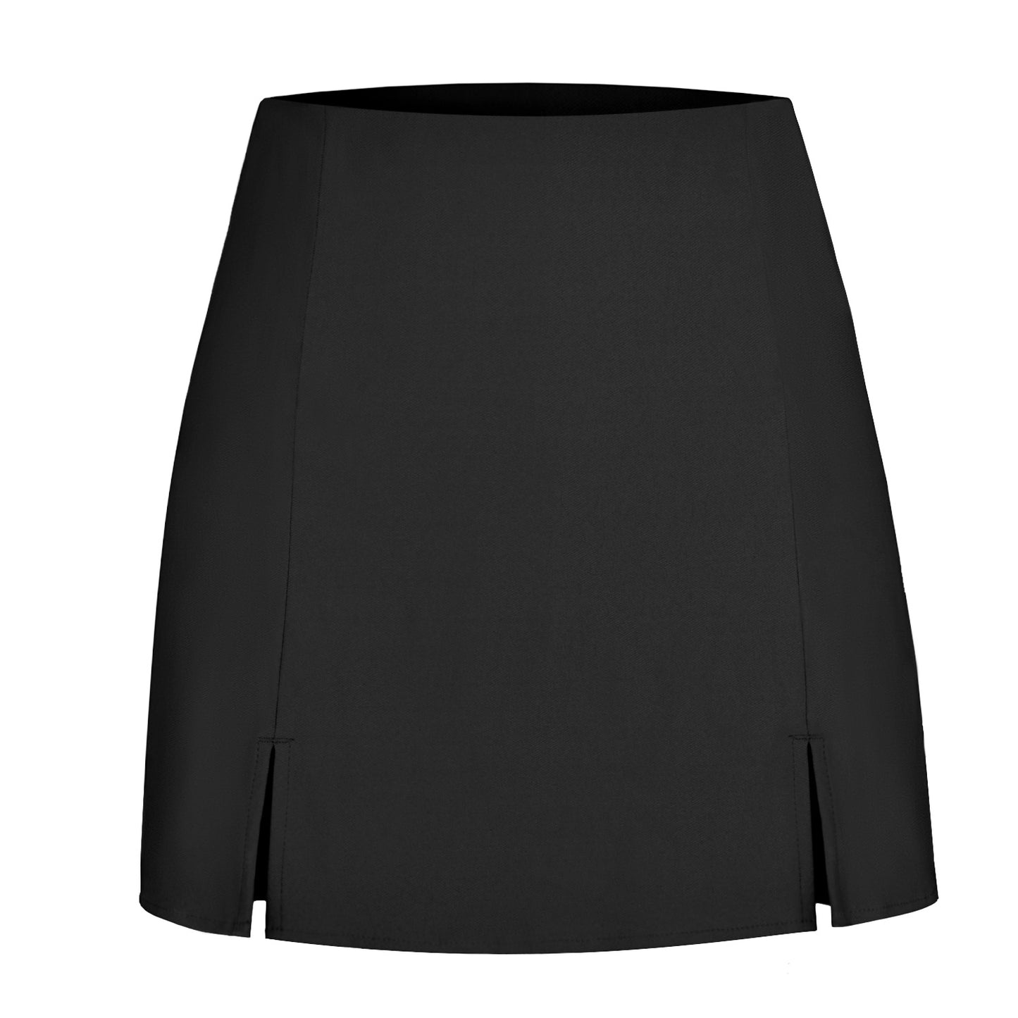Ladies Designer Mini Skirt with Side Slits Ivyshape