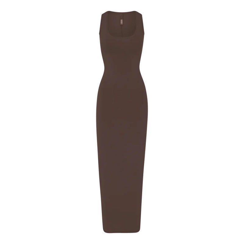 Women Elegant Sleeveless Maxi Dress Ivyshape