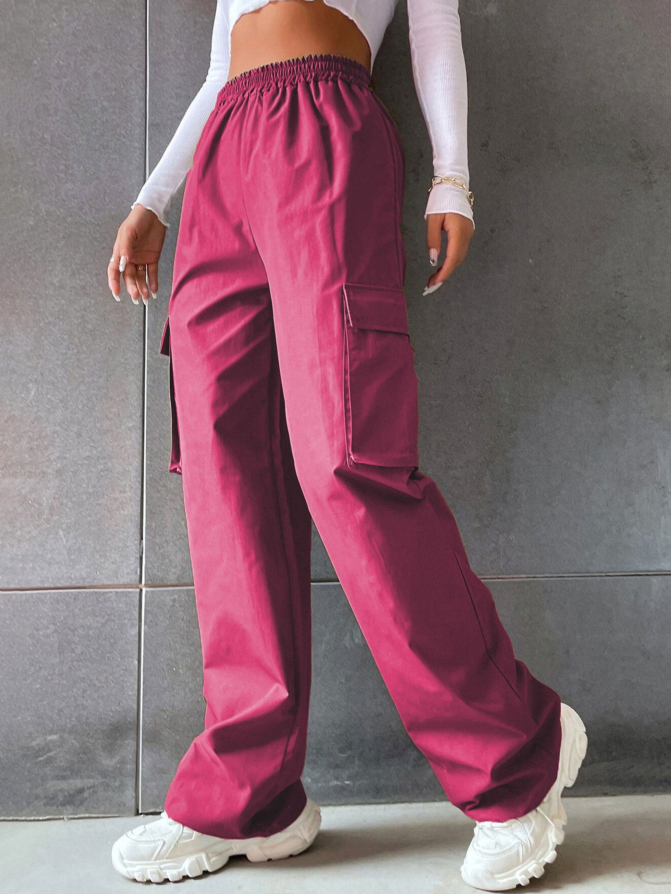 Ladies Cargo Pants Ivyshape