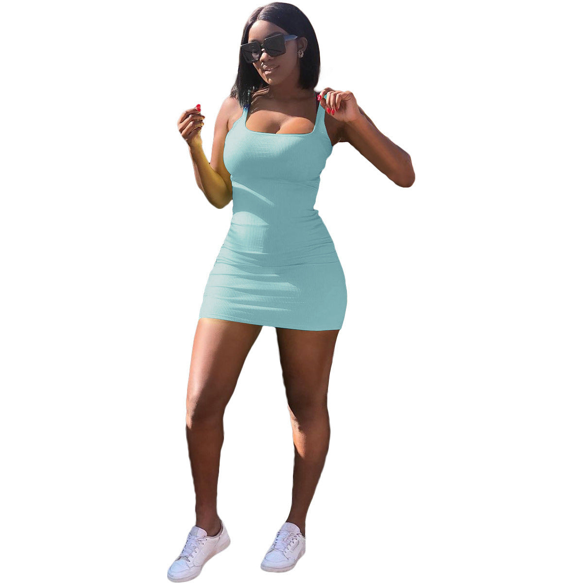 Women's fitted mini dress Ivyshape