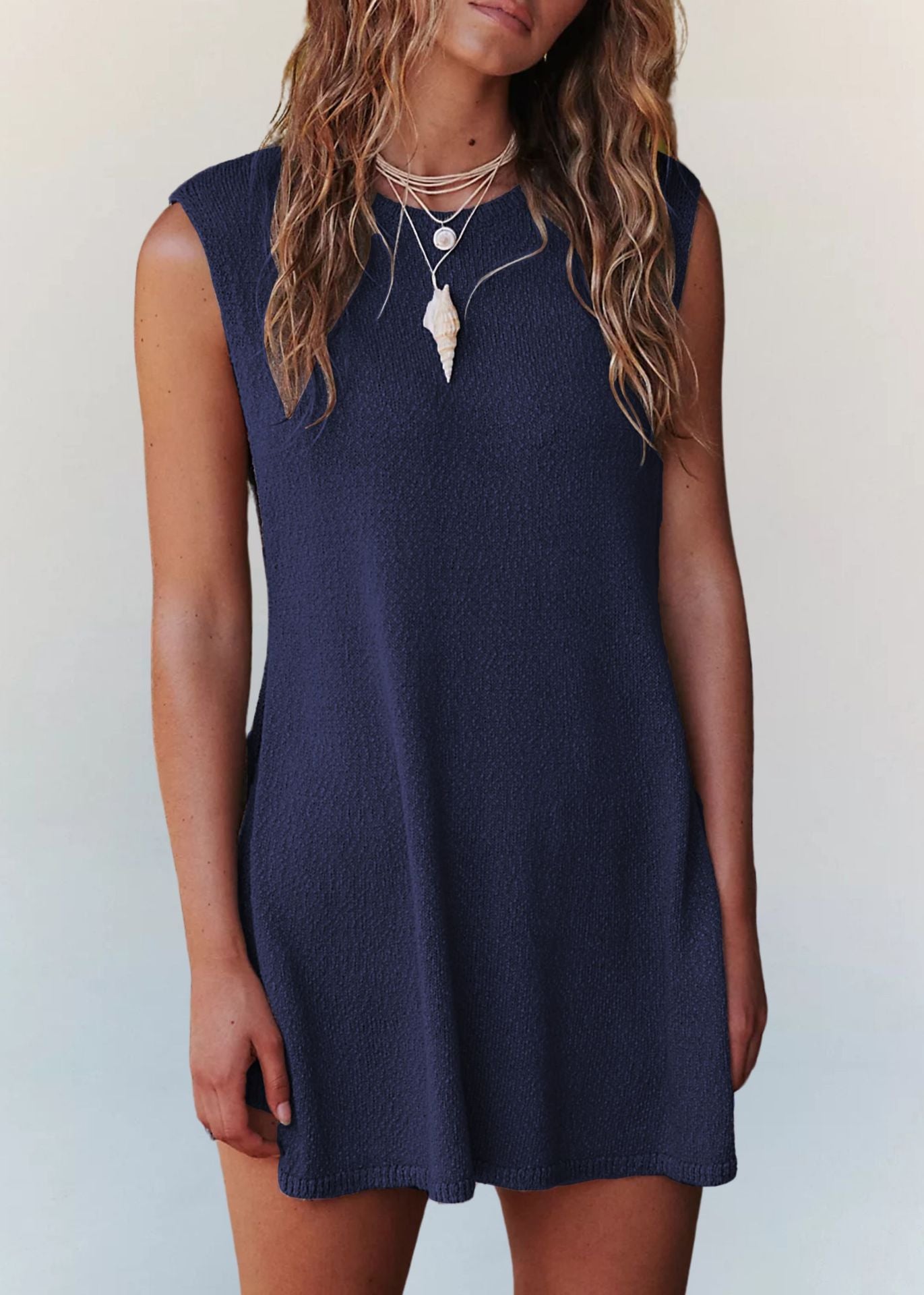 Ivyshape | Sleeveless Vest Casual Set