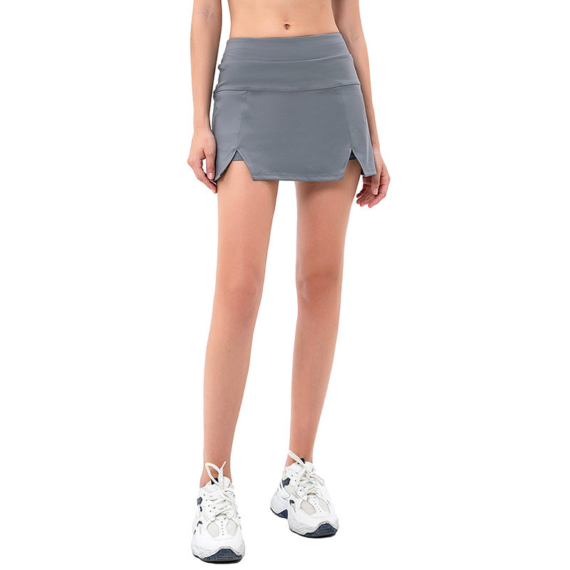 Women's Sporty Tennis Skirt with Side Slit Ivyshape