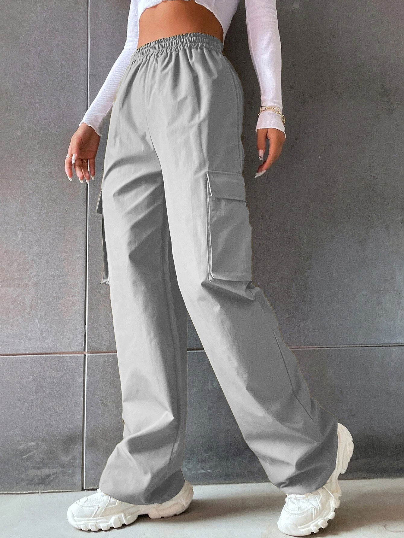Ladies Cargo Pants Ivyshape
