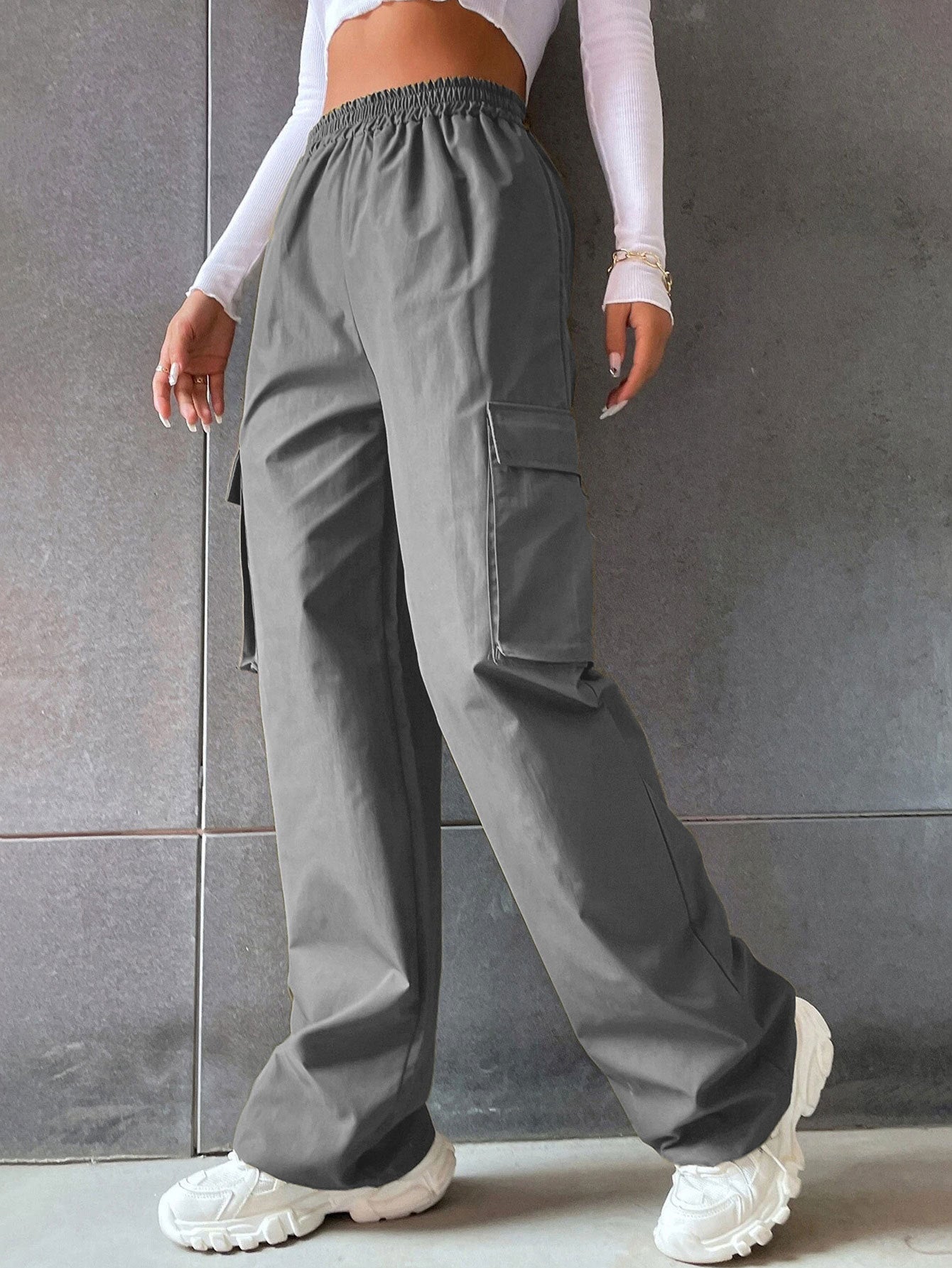Ladies Cargo Pants Ivyshape