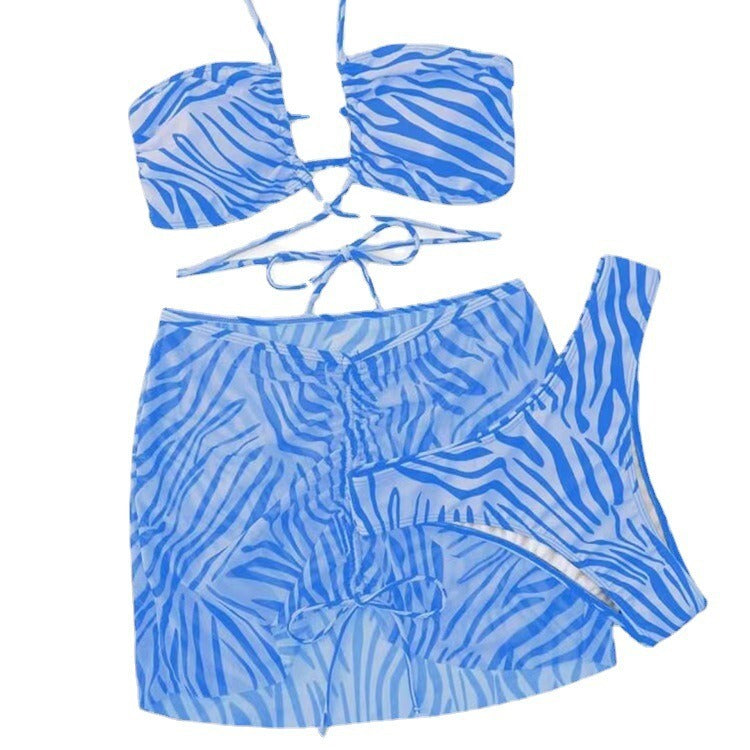 Ladies Bikiniset with transparent Beach Robe Ivyshape