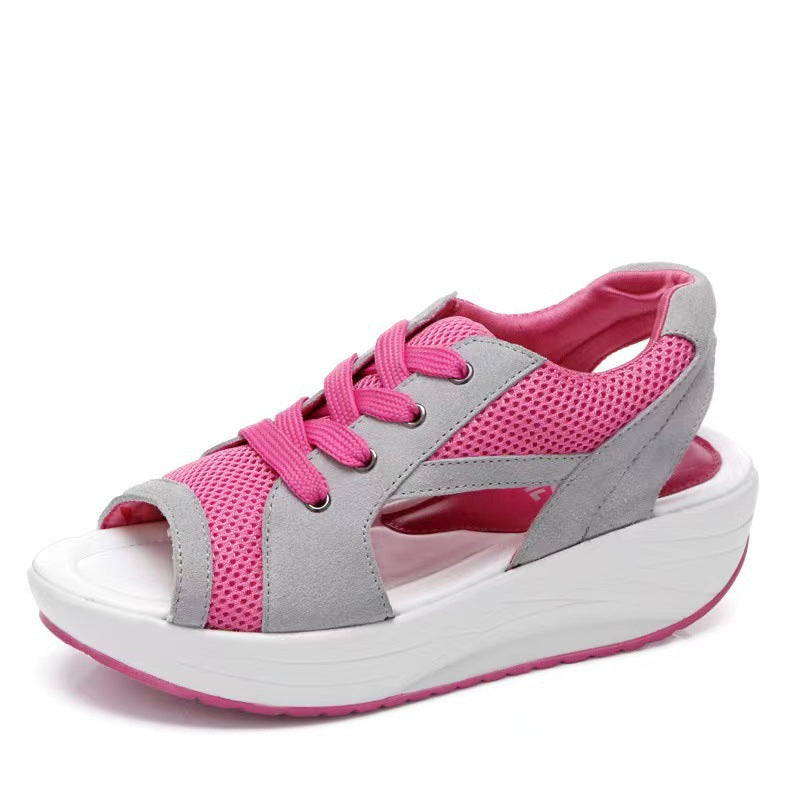 Ladies sporty casual shoes with breathable upper materials and fashionable design Ivyshape