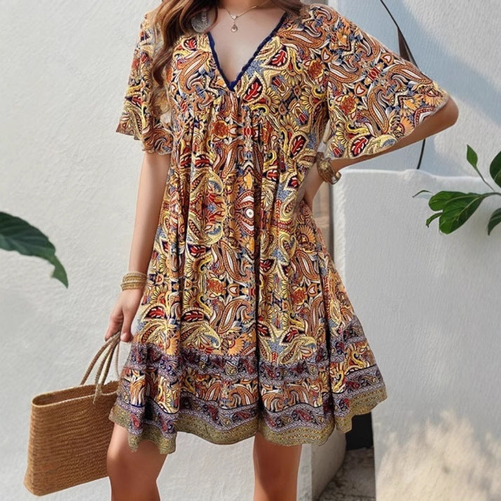 Women's Casual Boho Dress Ivyshape
