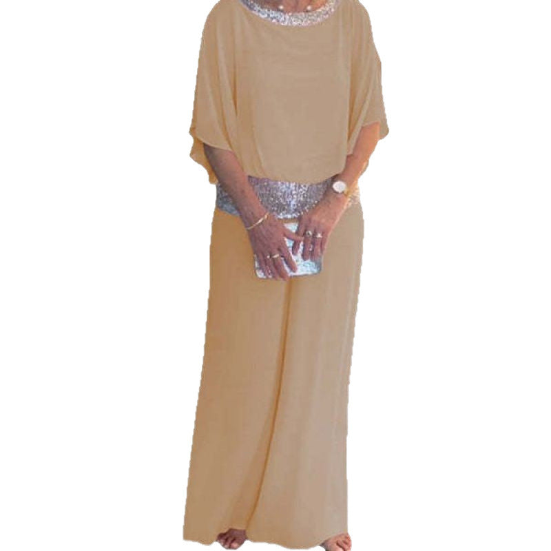 Ladies Elegant Evening Jumpsuit Ivyshape