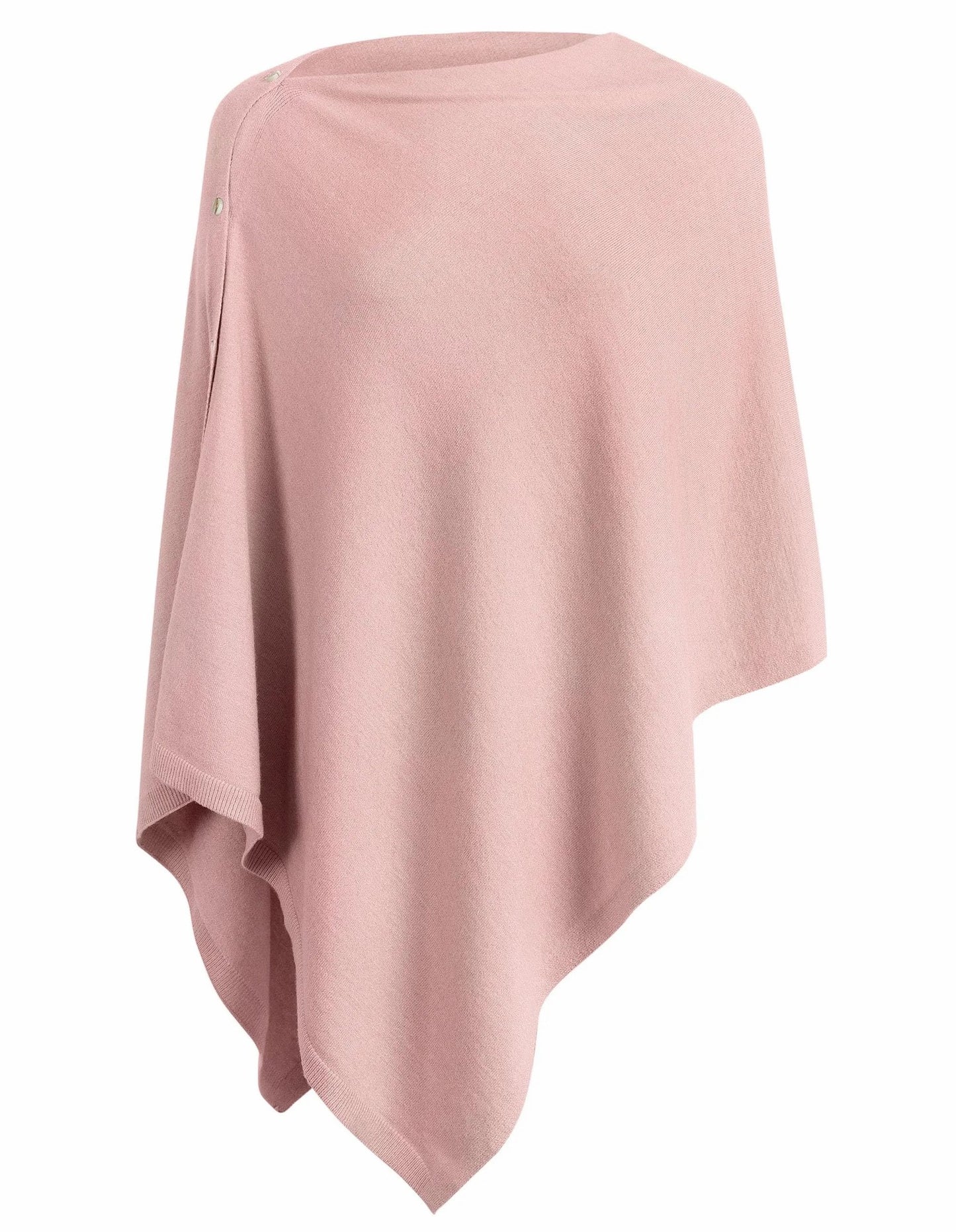 Women's versatile poncho made from high-quality material blend Ivyshape