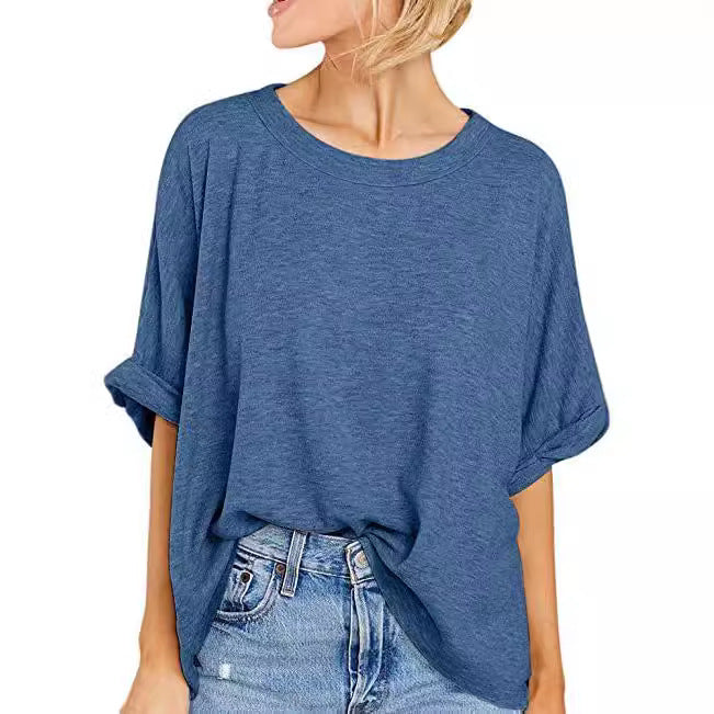 Ladies casual oversized T-shirt Ivyshape