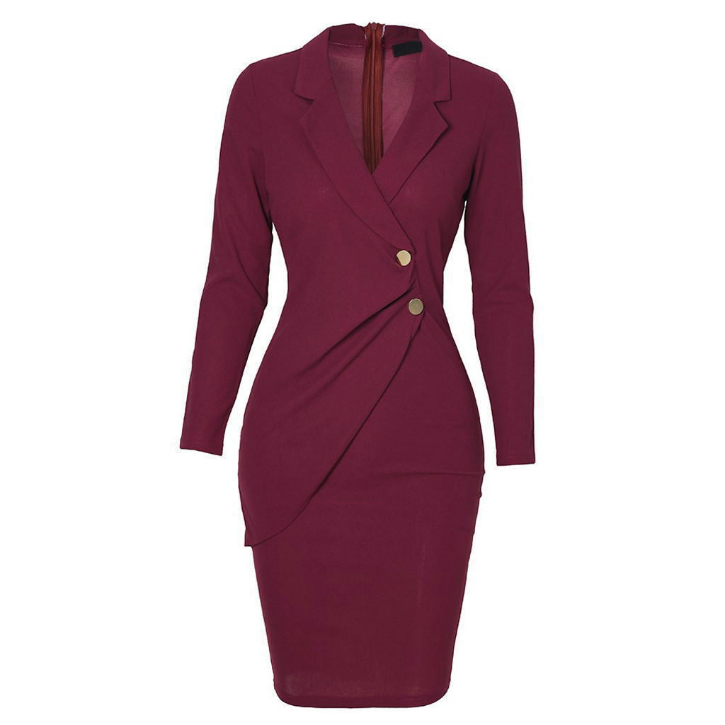 Ivyshape | Slim Fit Professional Dress