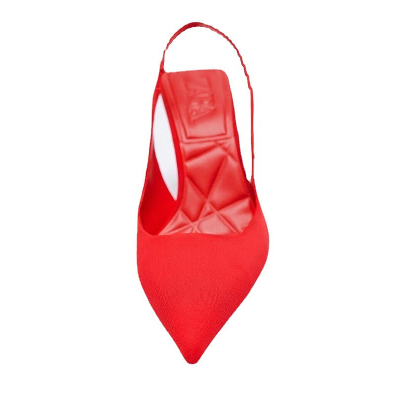 Women Elegant Slingback Pumps with Pointed Design and Comfortable Outsole Ivyshape