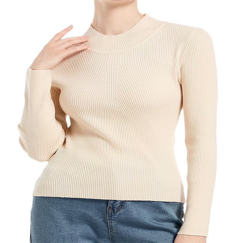 IvyShape | Elegant Windproof Knit Top