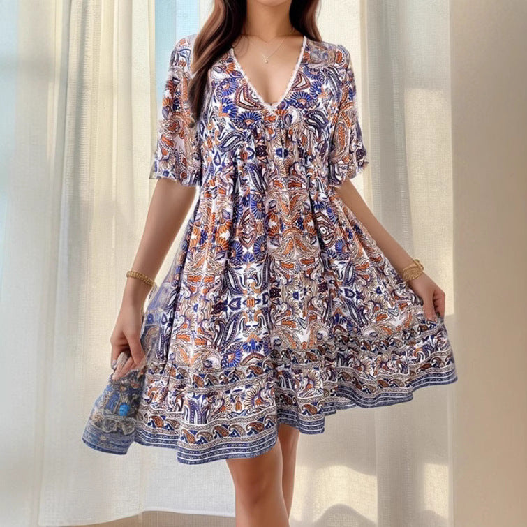Women's Casual Boho Dress Ivyshape