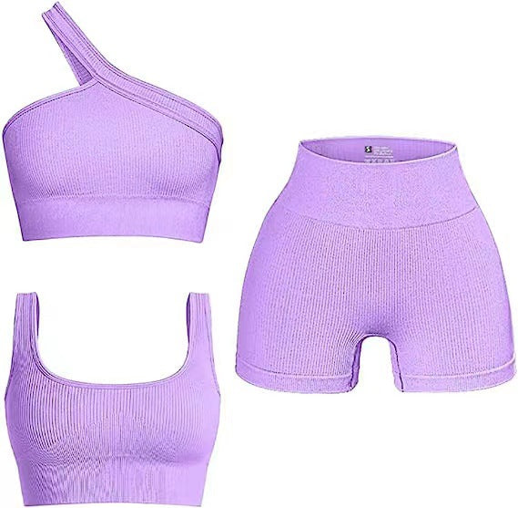 Women’s Sports Bra and Shorts Set Ivyshape