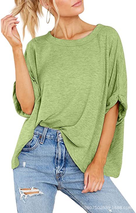 Ladies casual oversized T-shirt Ivyshape